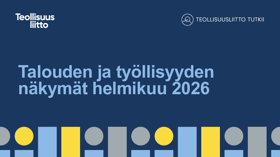 Talouden ja työllisyyden näkymät 12 2026